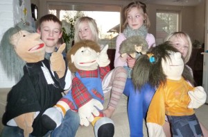 Frits en Vera op bezoek bij familie Visser