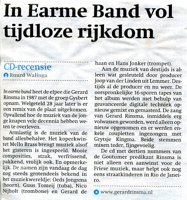 recensie in earme band001